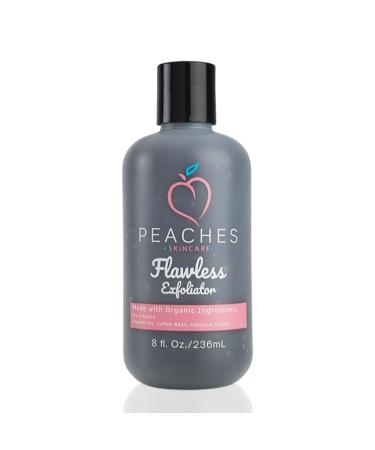 Exfoliating Face Wash (8 oz) - Vegan Face Exfoliator Scrub with Blueberry Coffee Bean Vitamin C - Gentle Facial Exfoliator - Facial Scrub Exfoliator for All Skin Types