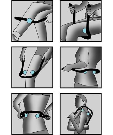 Veewook Handheld Manual Neck Massager - Shiatsu Deep Tissue Trigger Point Massage Tool - Buy Online on GoSupps.com