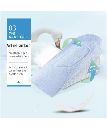 Invisible Height Increase Insoles for Men & Women - 3 Layer Air Lift Elevator Shoe Pads (Pink 2cm - Buy Online on GoSupps.com