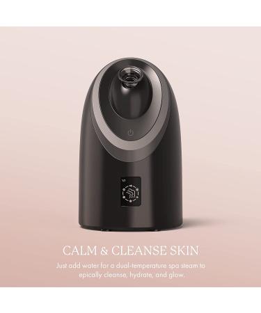 Vanity Planet Senia Hot and Cold Facial Steamer - Onyx (Black) | Smart Steam Technology | 6 Customizable Beauty Modes - Buy Online on GoSupps.com