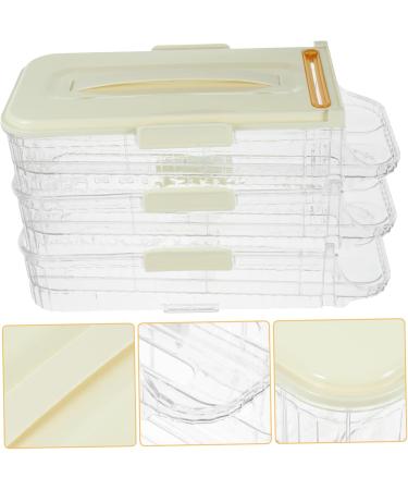 Healeved Egg Holder Slide Automatic Layers Container Holder Dispenser Refrigerator Fridge Egg Scing Carrier Tray Egg Container - Buy Online on GoSupps.com