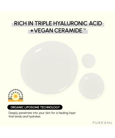 PURE'AM - Korean Toner for Dry Skin - Deeply Hydrating - Hyaluronic Acid & Vegan Ceramides - Korean Skincare Toner for Face Sensitive Skin - Redness & Acne - 8.4 fl. oz 250 ml 8.4 Fl Oz (Pack of 1) - Buy Online on GoSupps.com