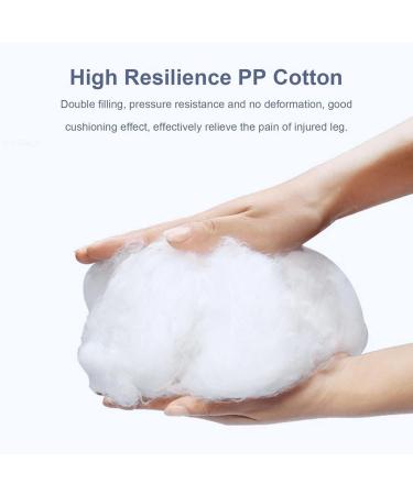 Anti-Decubitus Heel Protection Pillow - Foot Support Cushion for Pressure Relief & Ulcers - Ideal for Bedridden Patients - 1 Pair - Blue - Buy Online on GoSupps.com