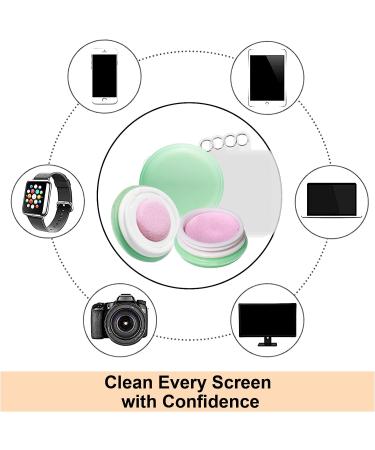 4 PCS Macaron Shape Mobile Phone Screen Wipes - Portable Mini Cleaning Cloth Set for Phone, iPad, Glasses, Computer - Buy Online on GoSupps.com