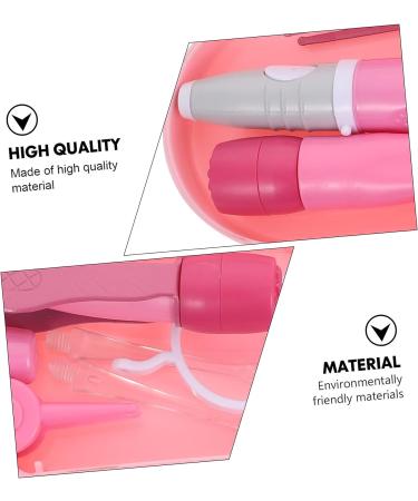 Healifty 1 Set Ear Picking and Cleaning Tools for Infants - Nose Cleaner, Pedicure Kit, Ear Wax Cleanser - Pink PC - Buy Online on GoSupps.com