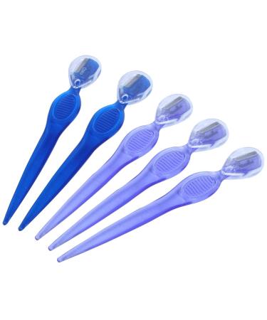 Yinchuan 5-Piece Mini Eyebrow Shaving Knife Set | Safe Hair Removal Tools for Women | Face Care & Makeup Razors - Buy Online on GoSupps.com