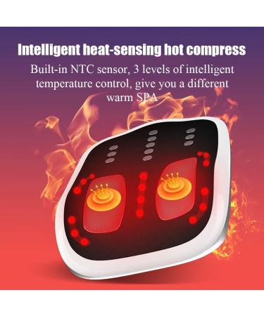 RK XKJ Electrical Lumbar Vertebrae Massage Device - Air Pressure Decompression TENS Pulse 15 Gear Settings 3-Speed Temperature Control for Lumbar Spine Relief - Buy Internationally - Buy Online on GoSupps.com