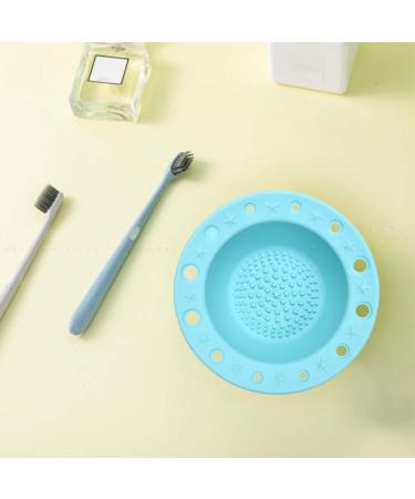 iFutniew Silicone Makeup Brush Cleaner Cleaning Tool Cosmetic Pen Holder(Green) - Buy Online on GoSupps.com