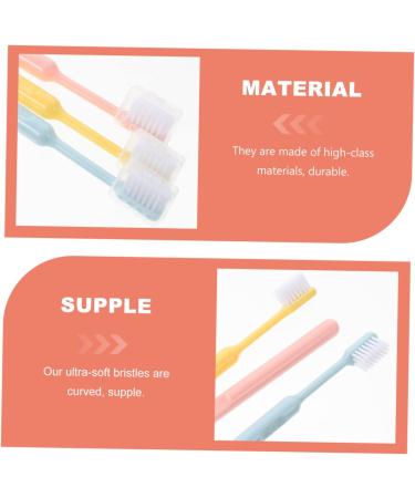 Eco-Friendly 6th Soft Manual Toothbrush - Wooden Travel Toothbrush for Oral Care & Household Cleaning - Buy Online on GoSupps.com