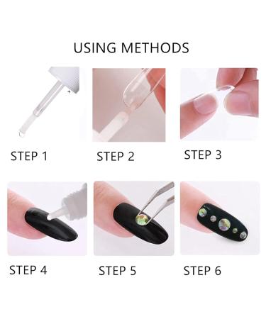 5 Pieces Nail Glue Quick Nail Tip Glue Extra-Strong Nail Glue False Nail Adhesive Quick Dry Super Strong Nail Tip for Artificial Acrylic Nails Tips Professional Quality Salon Use 5PCS Nail Glue - Buy Online on GoSupps.com