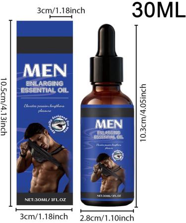  Holdes Men's Massage Oil - 30ml - Soothing and Invigorating Gel - Enhancement Oil for Men - For Increased Size - Longer Lasting and More Intense Performance - Buy Online on GoSupps.com