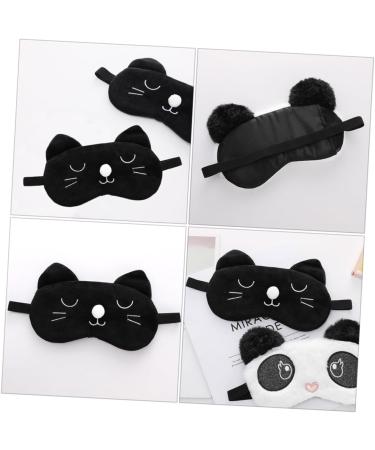 Healeved 1pc Sleep Mask Animal Masks Blindfolds for Panda Mask Funny Masks Plane Eye Cover Cat Sleeping Polyester Cat Sleeping Mask Funny Sleep Masks Sleeping Eye Mask to Sleep Goggles - Buy Online on GoSupps.com