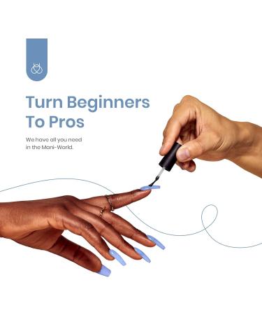 Beetles 6 Colors Gel Nail Polish Set - Snow Mountain Collection Grey Nude Blue Glitter Green Gel Polish Kit Soak Off Nail Uv Lamp Winter Gel Nail Kit Manicure Kit Salon Nail Art Design - Buy Online on GoSupps.com