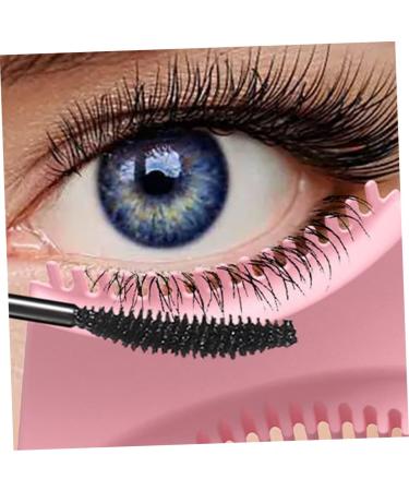 NOLITOY Eyeliner Auxiliary Artifact Eyeliner Pencil Eyelash Brush Tool Mascara Make up Fake Eyelashes 15X4.5CM Pink - Buy Online on GoSupps.com