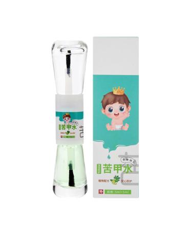 Liquid To Stop Nail Biting 5ml Nail Biting Polish Alternative | Bitter Taste Thumb Sucking Stop Safe & Effective Non-Glossy Invisible Coating Stop Nail Biting & Thumb