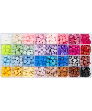 Ranuw Siegelwachsperlen - Bright Wax Seal Beads for Envelopes Cards & Invitations | Octagonal Wax Bar Pearls - International Shipping Available - Buy Online on GoSupps.com