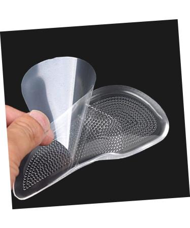 Beaupretty Half Insoles Heel Cushions - 3 Pair Anti-Slip Metatarsal Foot Support for High Heels Clear Gel Pads - Buy Online on GoSupps.com