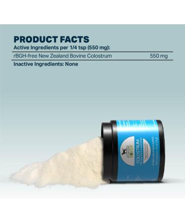 Four Leaf Rover: Bovine Colostrum from New Zealand Grass-Fed Cows - Dog Itch Relief and Immune Support - Up to 120 Servings Depending on Dog s Weight - Vet Formulated - Delicious - for All Breeds - Buy Online on GoSupps.com