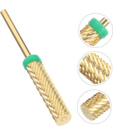 Housoutil Nail Acrylic Drill Bits Cuticle Drill Bits Manicure Supplies Tungsten Steel Accessories 0.56x0.56x5.05cm As Shown1 - Buy Online on GoSupps.com