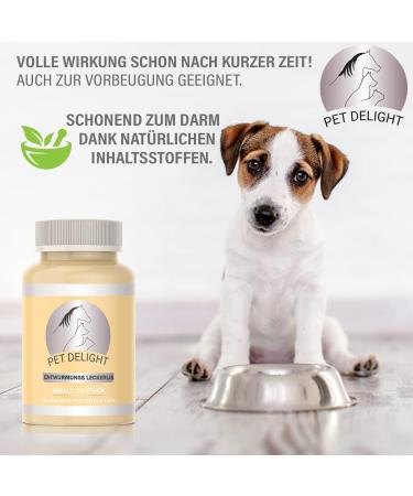Pet Delight 2-Pack Wurm Treats - Natural Worm Cure for Dogs Cats & Birds | Savings on Animal DeWormer - Buy Online on GoSupps.com