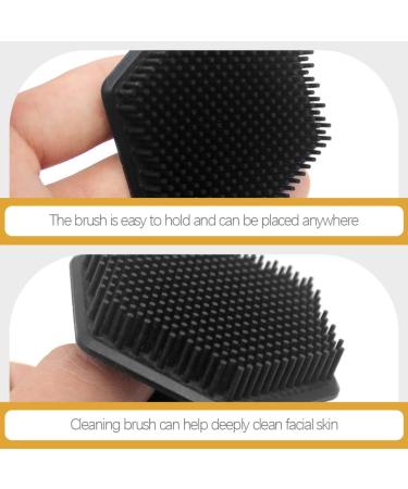 Buy Silicone Face Brush for Effective Skin Care - Handheld Facial Scrubber & Cleaning Tool for Home Use - Buy Online on GoSupps.com