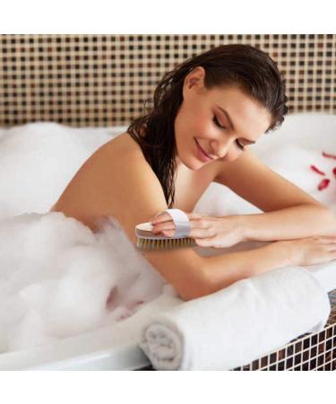 Shampoo Brush Set - Silicone Hairbrushes & Scalp Massager - Body Brush for Blood Circulation - Perfect Gift in Green - Buy Online on GoSupps.com