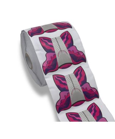 online-hut 500 Modelling Stencils Stilettos Purple-Pink Wide MS-13