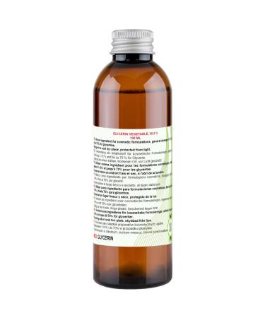 Buy 100ml Pure Vegetable Glycerin 99.5% - Natural Non-GMO Moisture Retention Perfume-Free for Cosmetics - International Shipping - Buy Online on GoSupps.com