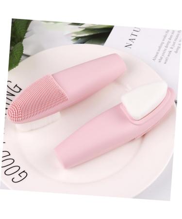 minkissy Manual Cleaning Brush Soft face Cleaner Brush face Cleansing Brush Miss face Cleansing Brush exfoliator face Cleaning Brush Strip washbasin face Brush Facial wash Brush - Buy Online on GoSupps.com