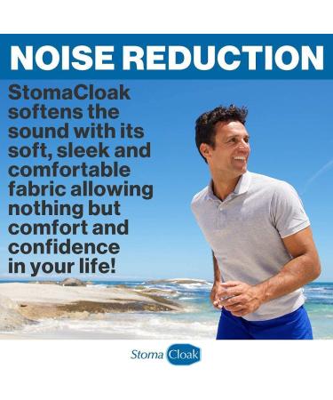 Stomacloak 2.75 Regular Black | Ostomy Bag Cover for Two Piece Pouches | Odor Reducing Supplies for Ileostomy, Urostomy, Colostomy - Buy Online on GoSupps.com