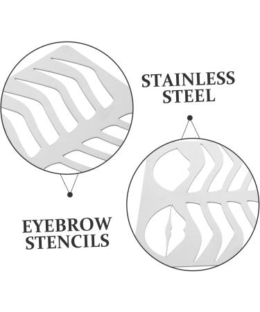 FRCOLOR Mold Eyebrow Mapping Makeup Tool Brow Practice Tool Mouth Eyebrow Trimming Makeup Tools - Buy Online on GoSupps.com