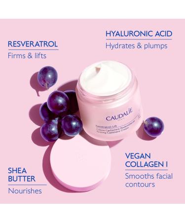Caudalie Resveratrol-Lift Retinol Alternative Firming Cashmere Cream and Refill Pod - 50 mL Cream & 50 mL Refill Pod - Buy Online on GoSupps.com