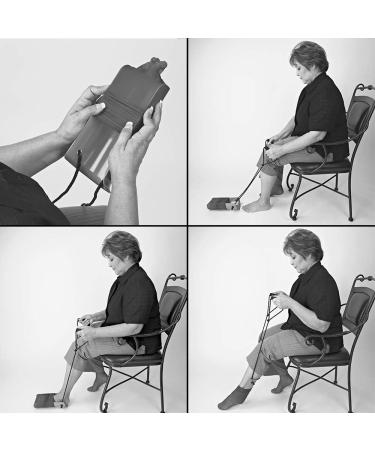 Norco Molded Sock Aid - Assists in Easy Sock Donning for Limited Mobility, Arthritis, and Post-Surgery. Advanced Ergonomic Design for Reduced Strain - Buy Online on GoSupps.com