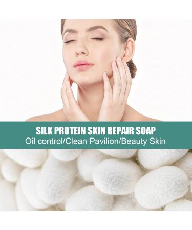All-Natural Goat Milk Soap Bars with Silk - Moisturizing & Gentle for Sensitive Skin | Nourishing Cleansing Bar for Hands & Body - Buy Online on GoSupps.com