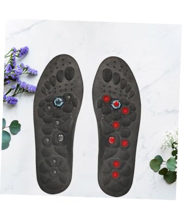 NOLITOY Magnetic Insoles - Foot Care Inserts for Comfort & Massage | Accupressure Foam Shoe Pads for Flat Feet | International Shipping Available - Buy Online on GoSupps.com