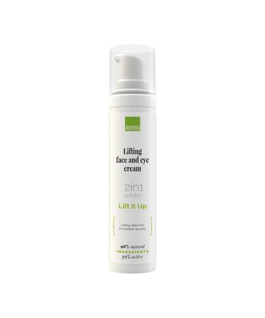 AVEBIO: Lifting face and eye cream LIFT IT UP | Instant effect | proven effectiveness | 2in1 cream | 50 ml - Buy Online on GoSupps.com