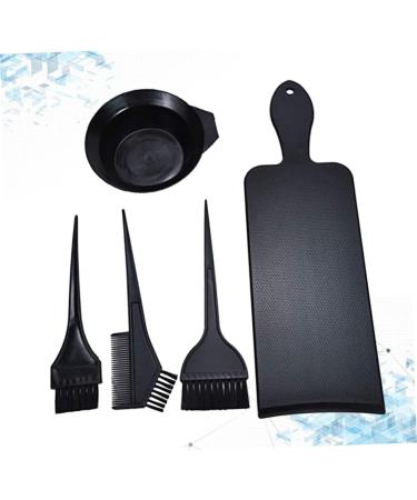 FRCOLOR 5 Pieces Hair Dye Make Yourself Brush Applicator for Hair Colour Hair Dye Brush Balayage Board Long Tool Hair Dye Set Painting Board Mixing Applicator Brush Oil Bowl Comb Suite - Buy Online on GoSupps.com