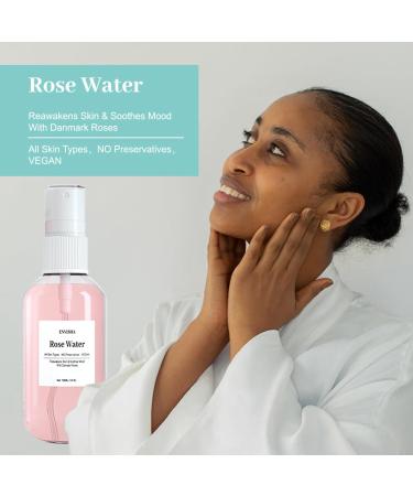 Rose Water Spray for Face Toner - Natural Rose Water Facial Toner - Natural Mist Facial Toner - Pore Minimizer Facial Toner Hydrating Face Toner for Women Rejuvenating and Soothing Skin Toner - Buy Online on GoSupps.com