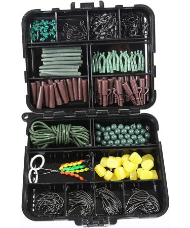 275-Piece Carp Fishing Accessories Set | Leader Clips Beads Tubes Swivels Bait Clips & Rigs - Premium Quality for International Shipping - Buy Online on GoSupps.com