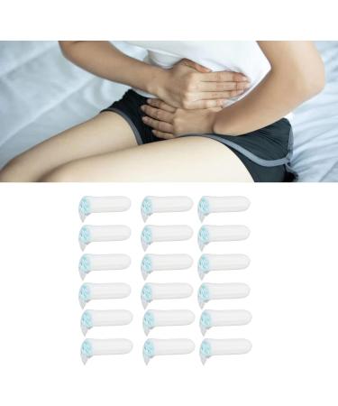 18 Pure Cotton Tampons for Women | Soft Portable & Hygienic - Medium Flow Absorbent Protection - Buy Online on GoSupps.com