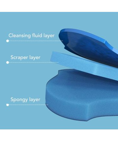 MOUMOUTEN Disposable Toilet Brush Refills Water Soluble Toilet Scrubber Refills for Brush Wand One Time Use Toilet Brush Heads for Easy and Effective Cleaning 16pcs - Buy Online on GoSupps.com