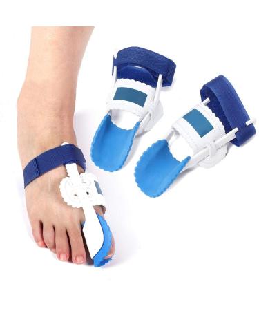 2-Piece Bunion Corrector & Hallux Valgus Separator - Toe Smoothing Foot Care Pads for Night Use - Buy Online on GoSupps.com