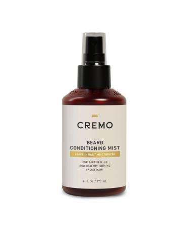 Cremo Leave-In Daily Beard Conditioning Mist - For Soft-Feeling and Healthy-Looking Facial Hair 6 Fl Oz