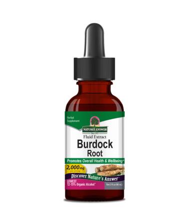 Nature's Answer, Burdock Root, 680mg, 30ml, Gluten Free, Soy Free, Vegan, Vegetarian, Non-GMO