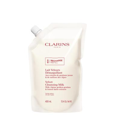 Clarins Velvet Cleansing Milk | Award-Winning | Cleanses Hydrates and Balances Skin's Microbiota | Dermatologist Tested | Ophthalmologist Tested | Colorant-Free | All Skin Types
