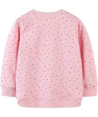 Girls Cotton Sweatshirt Long Sleeve Pullover Top for Kids, Ages 1-12 Years | Casual Jumper T-Shirt for Toddler Girls, Cat Design | Soft and Comfortable Girls' Clothing - Buy Online on GoSupps.com