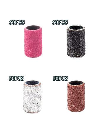 Luckaide 201-Piece Grinding Sleeve Nail Cutter Set - Nail Miller Attachments & Grits for Perfect Manicure & Pedicure Care | International Shipping Available - Buy Online on GoSupps.com