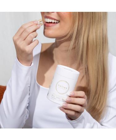 HOLISS Daily Gut Health Capsules 8-in-1 All Natural Supplement, Lemon Balm, Bloat & Gas Relief, GI Lining Repair, Leaky Gut & Digestive Support 60 Capsules - Buy Online on GoSupps.com