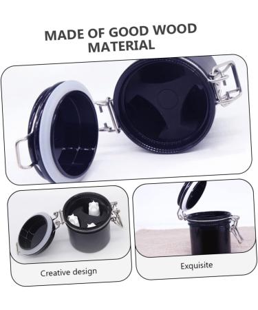 Homoyoyo Bo te de Rangement pour Colle Faux Cils Pot de Stockage Scell pour Extensions de Cils Noir - Buy Online on GoSupps.com