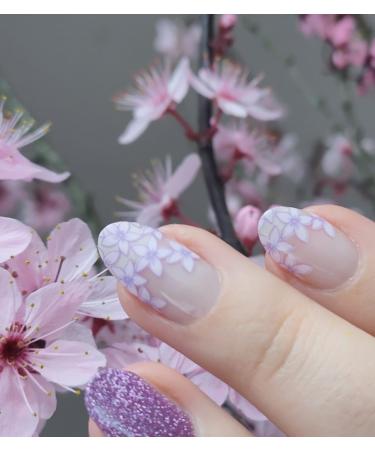 Zaubern gel4Home - 16 Piece Floral French Nail Foils & Wraps for Stunning Nails | International Shipping - Buy Online on GoSupps.com